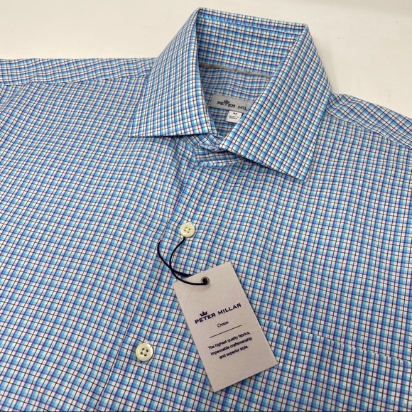 Peter Millar Other - Peter Millar Crown Short Sleeve Button Front Shirt